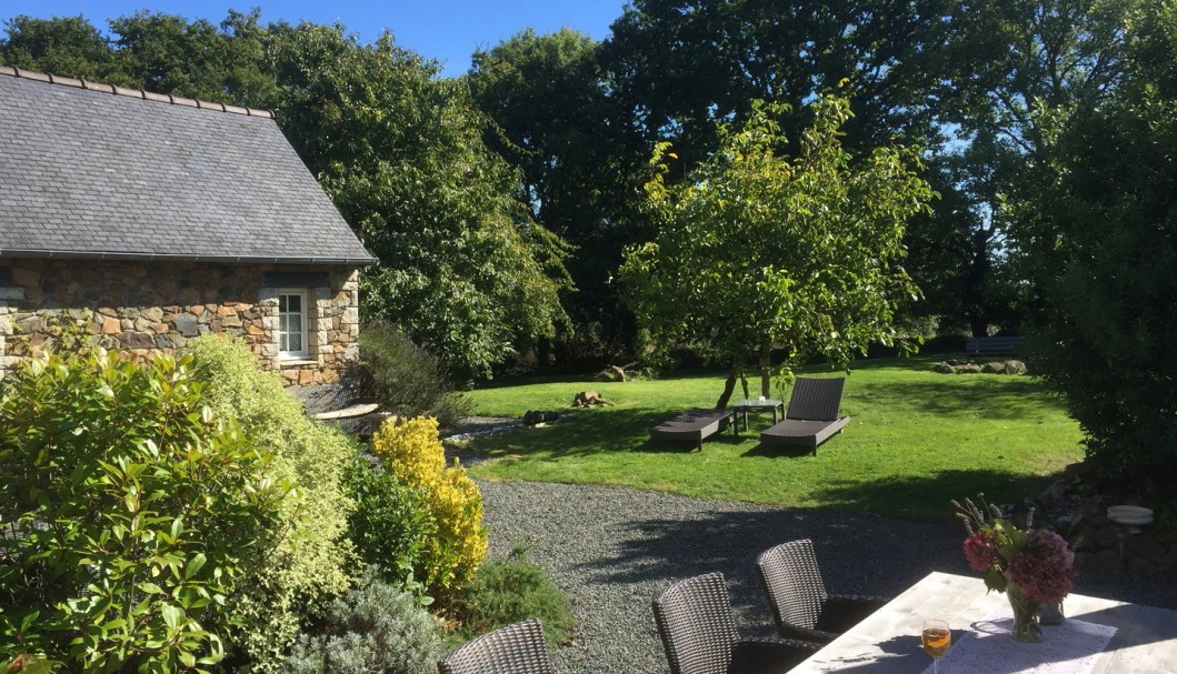 Ferienhaus Bretagne Maison Kerguen - ehemaliger Schafstall