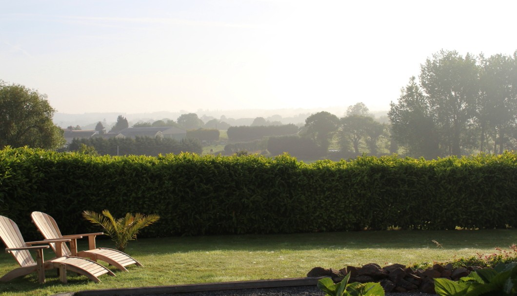 Ferienhaus Bretagne Maison Kerguen - unser Garten