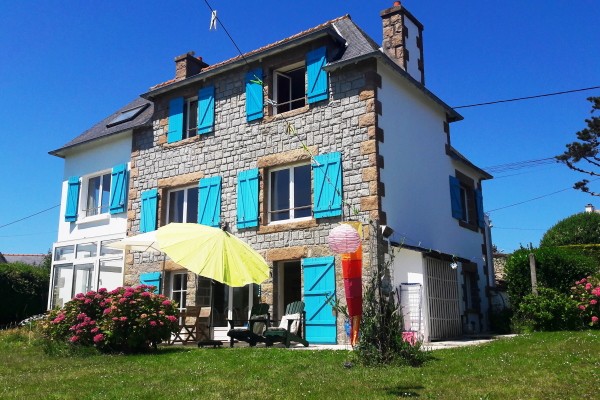 Ferienhaus Bretagne am Meer, Meerblick, 6 Personen plus Kind