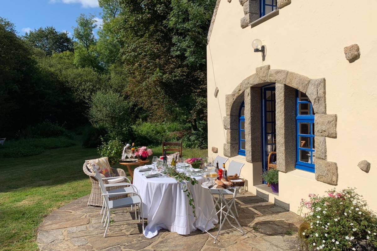 Ferienhaus Bretagne Moulin de Kerouzic