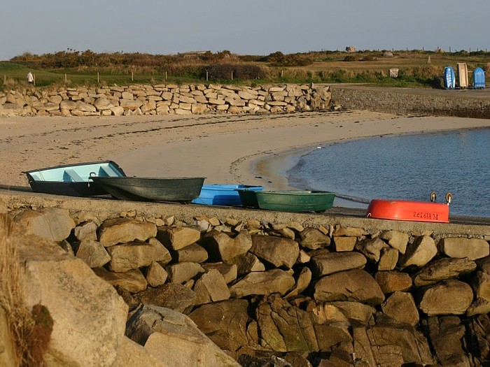 Strand in der Nähe des Ferienhauses