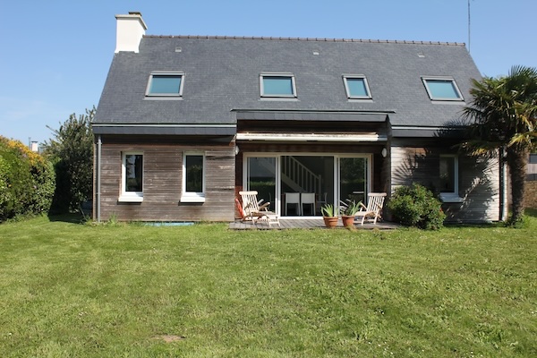 Ferienhaus Bretagne am Meer, am Strand, kleiner Meerblick, 6 Personen