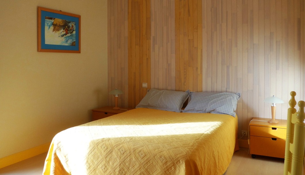 Ferienhaus Bretagne La Villa Arvorel in Tr&eacute;beurden - Schlafzimmer Sable 1