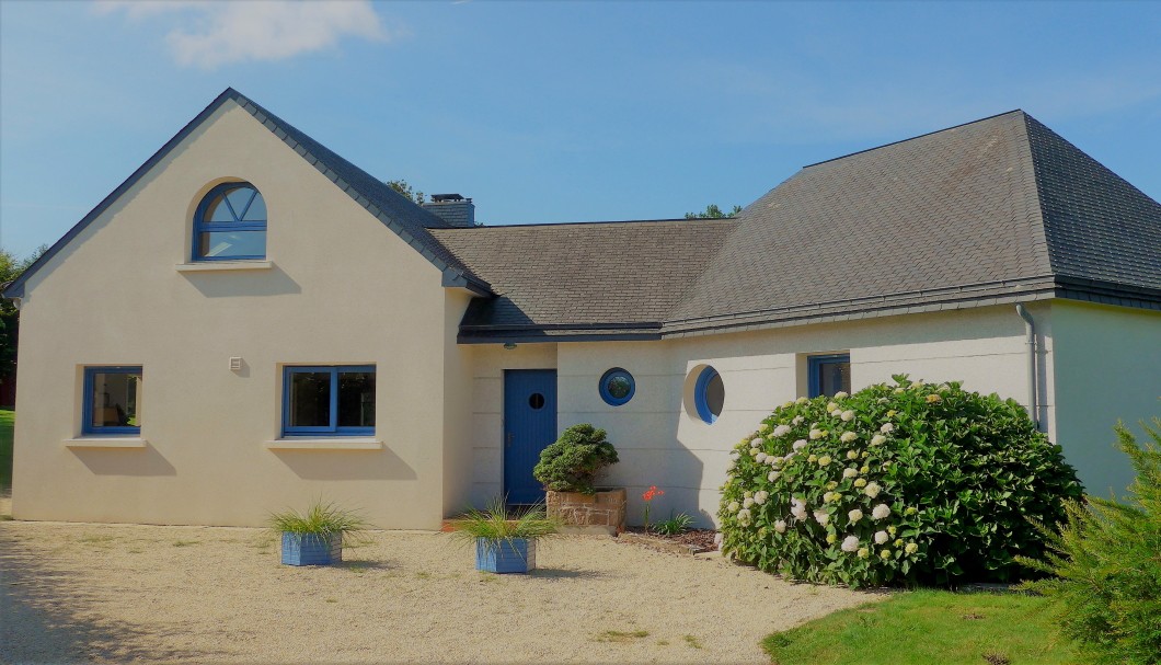 Ferienhaus Bretagne La Villa Arvorel in Tr&eacute;beurden - das Haus