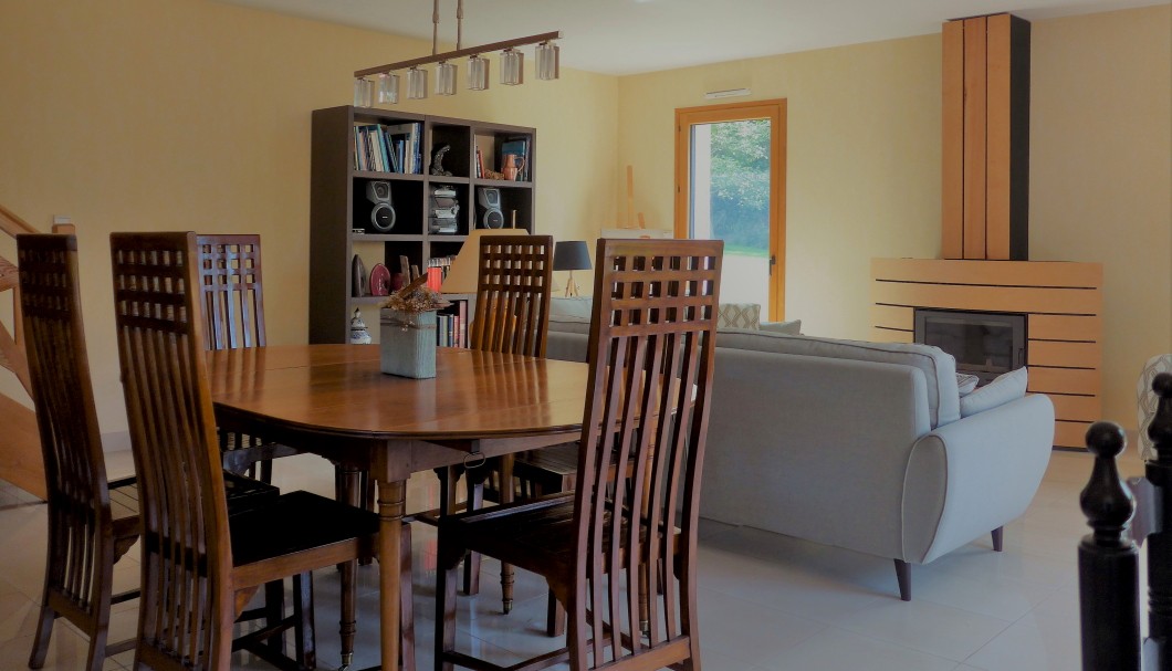 Ferienhaus Bretagne La Villa Arvorel in Tr&eacute;beurden - Wohnzimmer 1