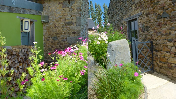 Ferienhaus Bretagne Marie - Blick aufs Haus