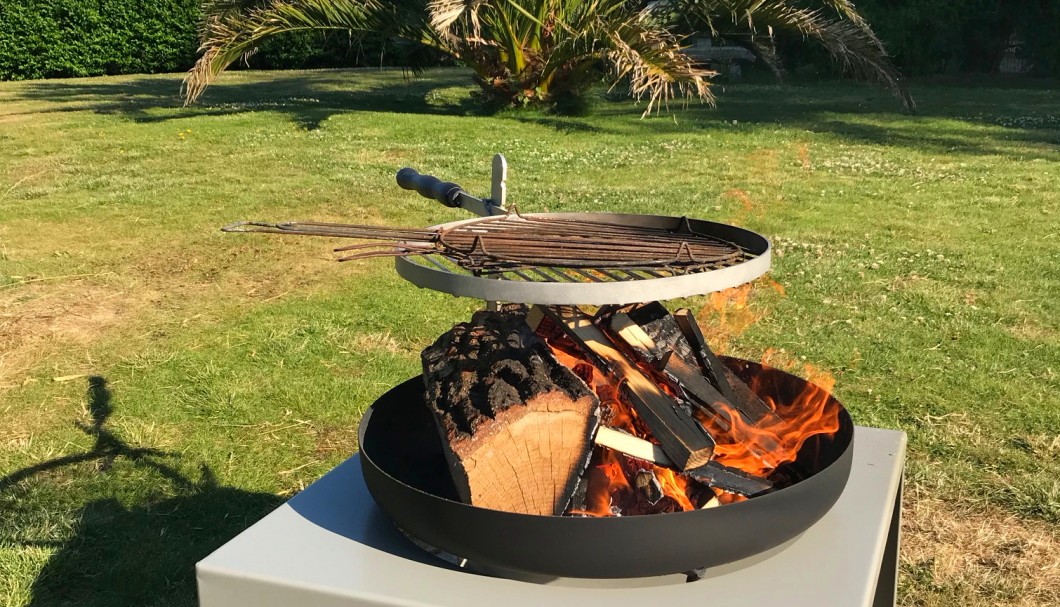 Ferienhaus Bretagne am Meer Le Diben - Grill