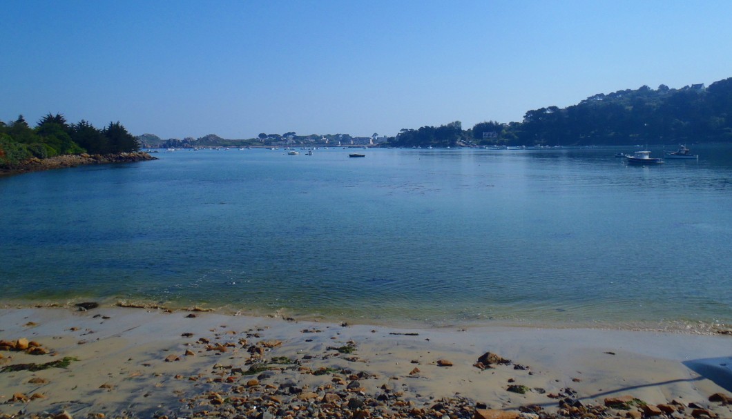 Ferienhaus Bretagne am Meer Le Diben - Hausstrand