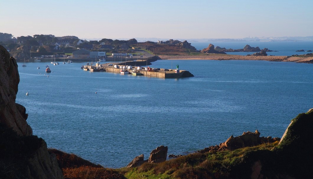 Ferienhaus Bretagne am Meer Le Diben - Hafen