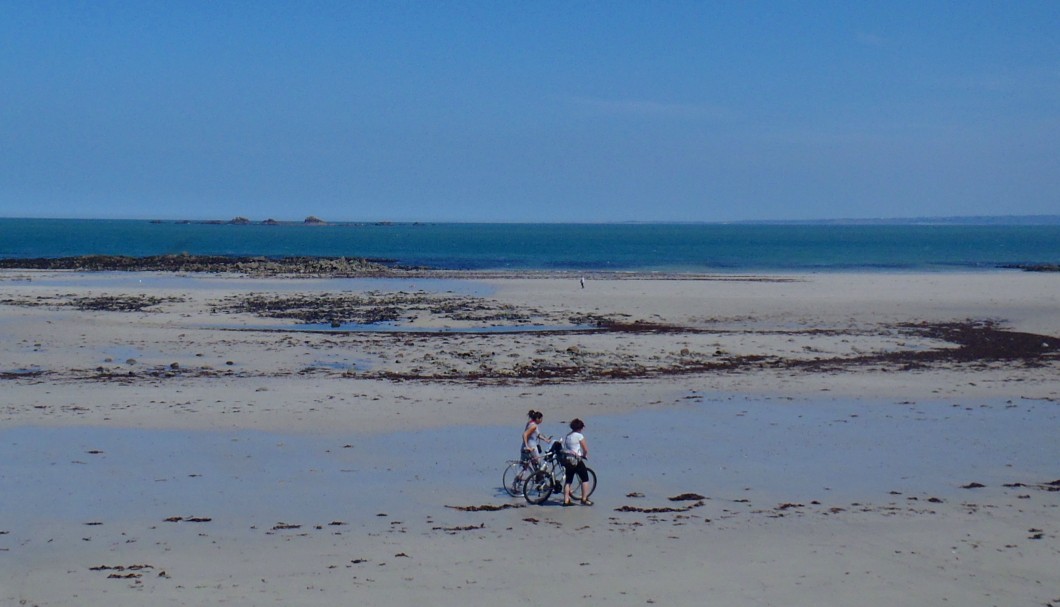 Ferienhaus Bretagne am Meer Le Diben - Strand an der Pointe de Primel