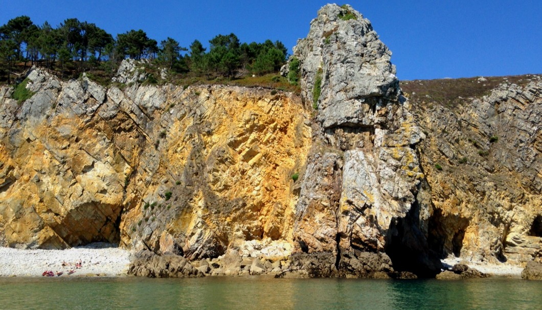 Ferienhaus Bretagne Lescorveau - Grotten bei Morgat