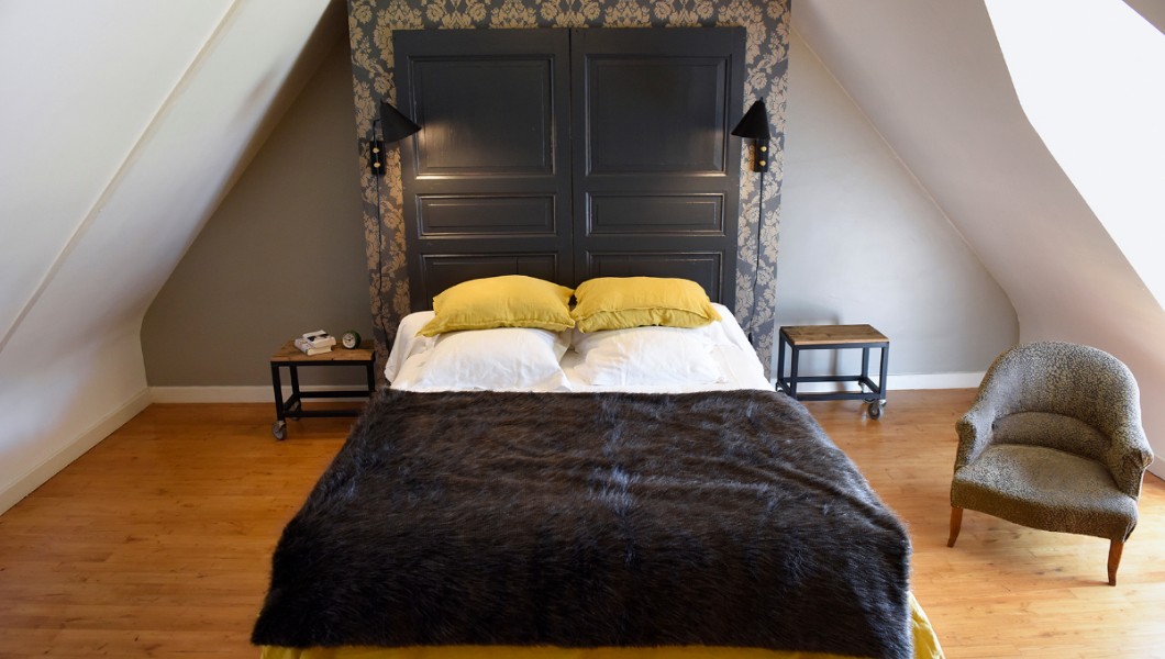 Ferienhaus La Clef des Champs - Schlafzimmer Eltern