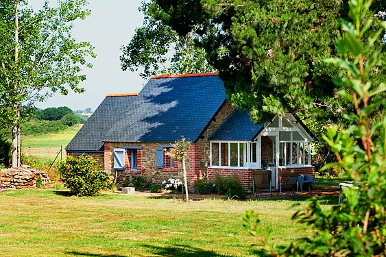 Gästezimmer Bretagne, Zimmer mit Frühstück 500 m zum Strand, mit Hund