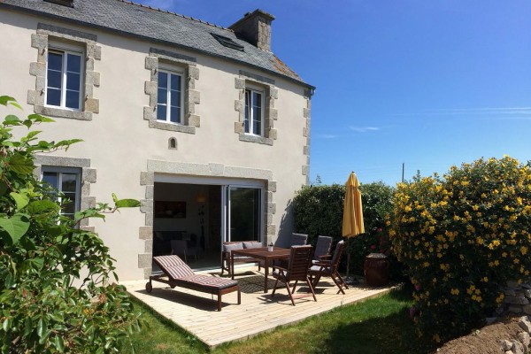 Ferienhaus Bretagne 6-8 Personen, direkt am Meer, direkt am Strand