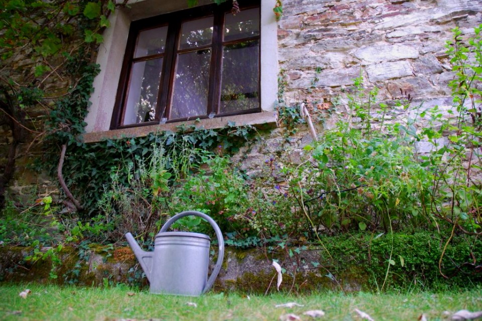 Ferienhaus Bretagne in St-Nic - Gartendetails