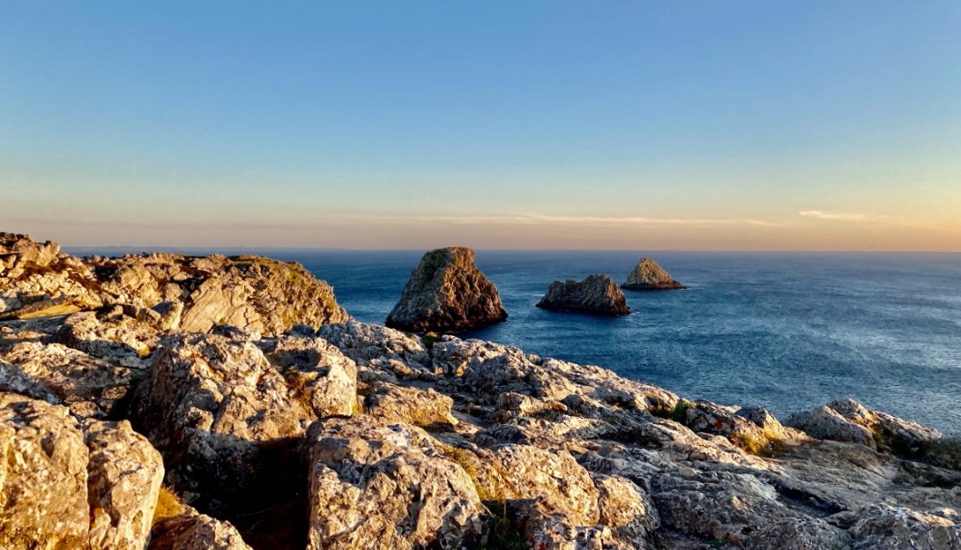 Ferienhäuser Bretagne Saint Sula - Die Pointe de Penhir auf der Halbinsel von Crozon