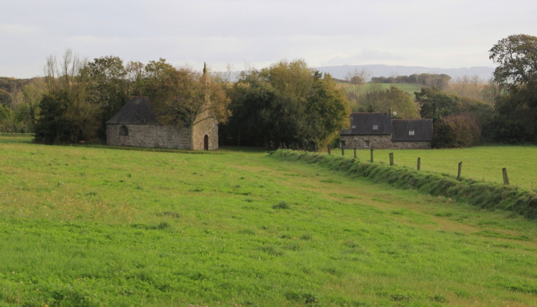 Ferienhaus Bretagne Benniel Landschaft