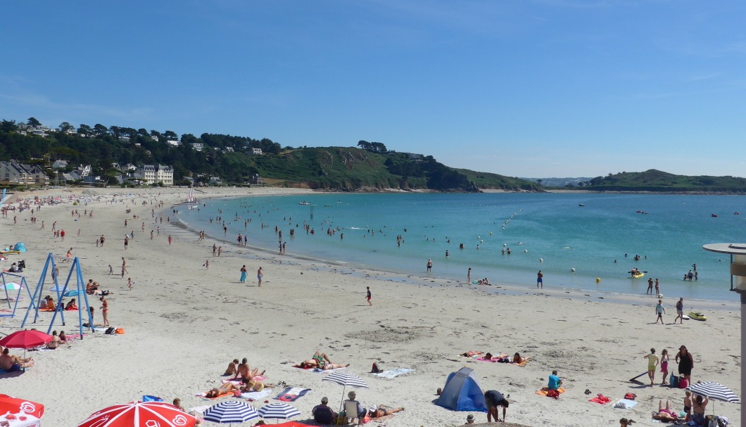 Ferienhaus Bretagne Villa Granit Rose in Trébeurden - Strand von Tresmeur