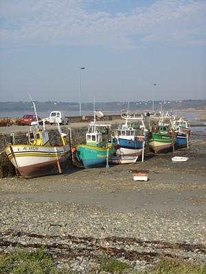 Ferienhaus Bretagne "Altes Steinhaus TyCoz": Hafen Locquémeau.