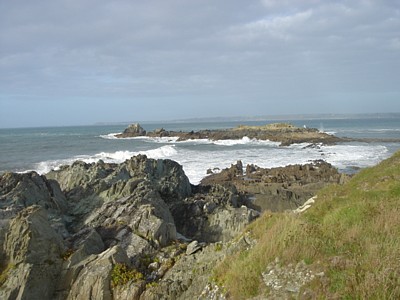 Ferienhaus Bretagne "Altes Steinhaus TyCoz": Landspitze bei Locquirec.