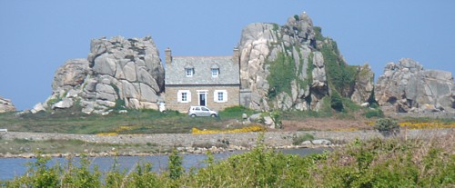Ferienhaus Bretagne "Altes Steinhaus TyCoz": Halbinsel Plougrescant.
