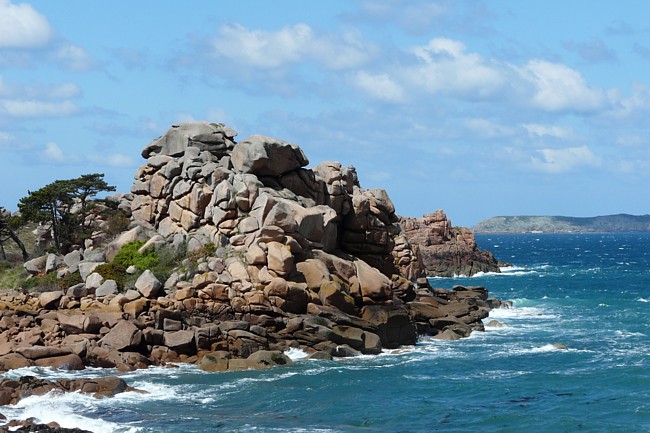 Ferienhaus Bretagne TyCoz: Die Rosa-Granit-Küste.