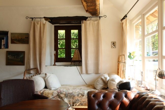 Ferienhaus Bretagne TyCoz: Das Wohnzimmer