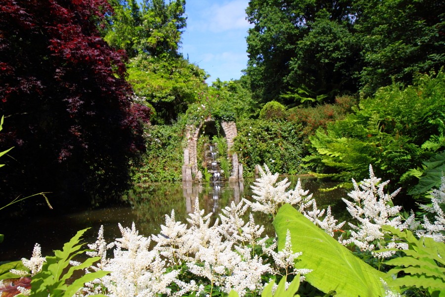 Bretagne Gärten Kerdalo