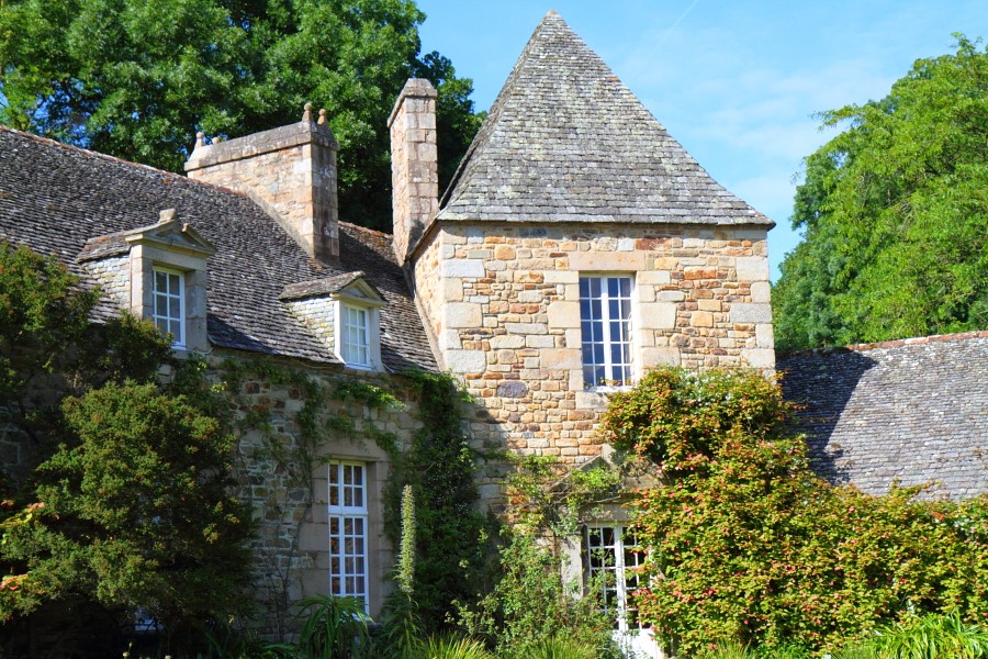 Bretagne Gärten Kerdalo