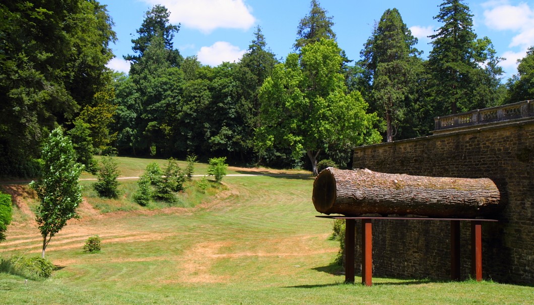 Bretagne Skulpturenpark Kerguéhennec - Skulptur