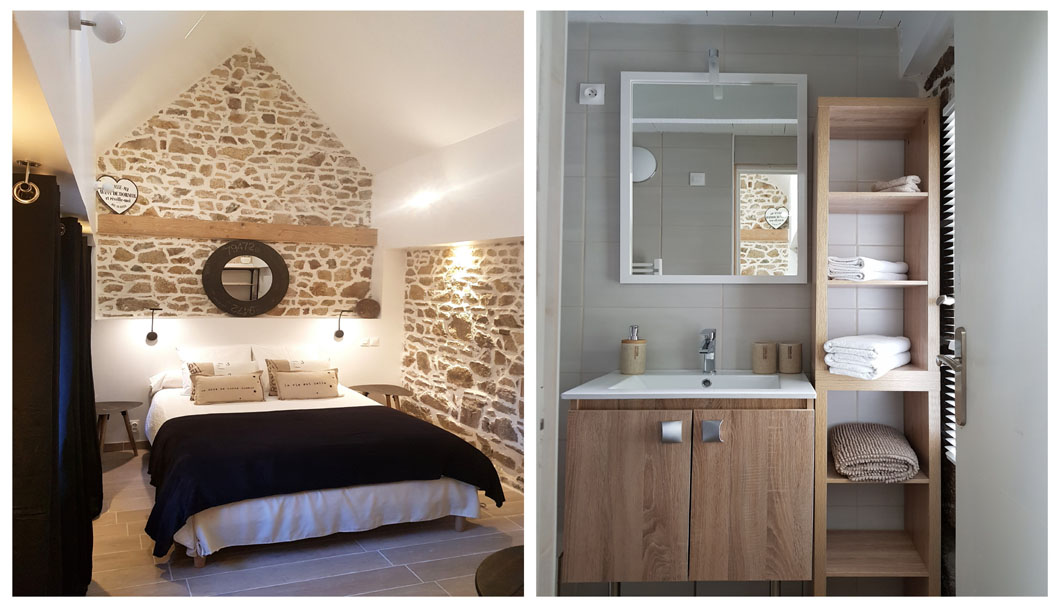 Gästezimmer Bretagne Le Colombier - Cœur de Granit