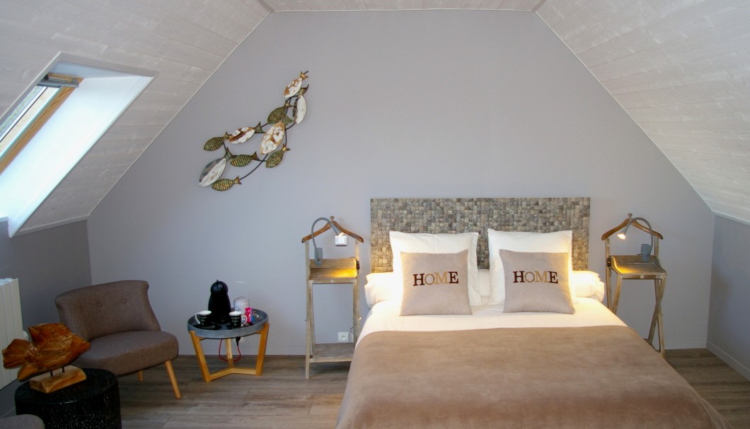 Gästezimmer Bretagne Le Colombier - Écume de Mer