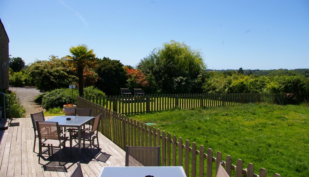 Gästezimmer Bretagne Le Colombier - Der Garten