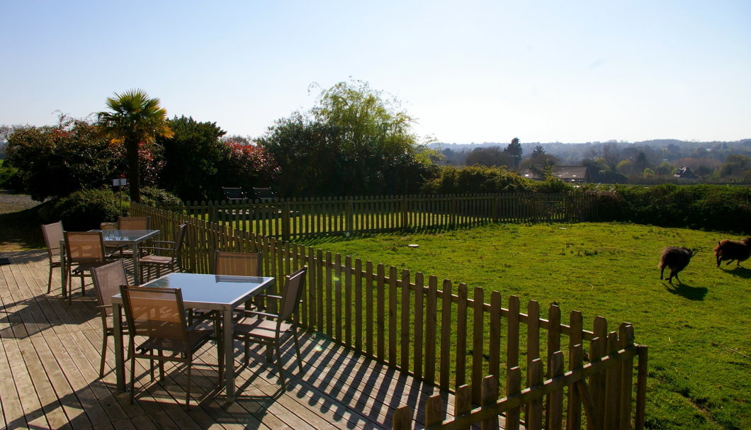 Gästezimmer Bretagne Le Colombier - Der Garten