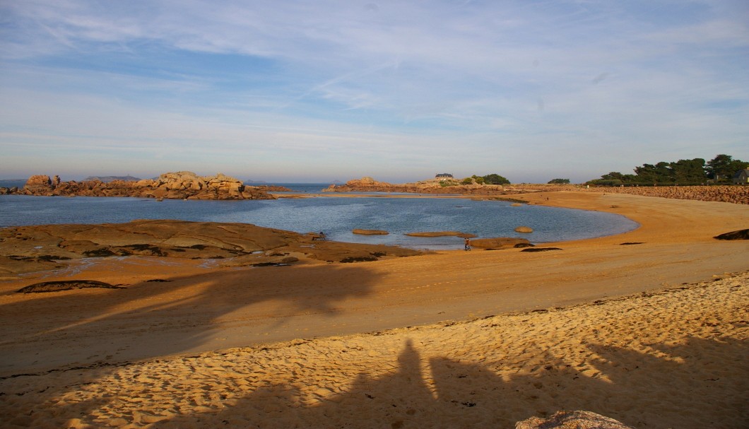 Gästezimmer Bretagne Le Colombier - Rosa Granitküste