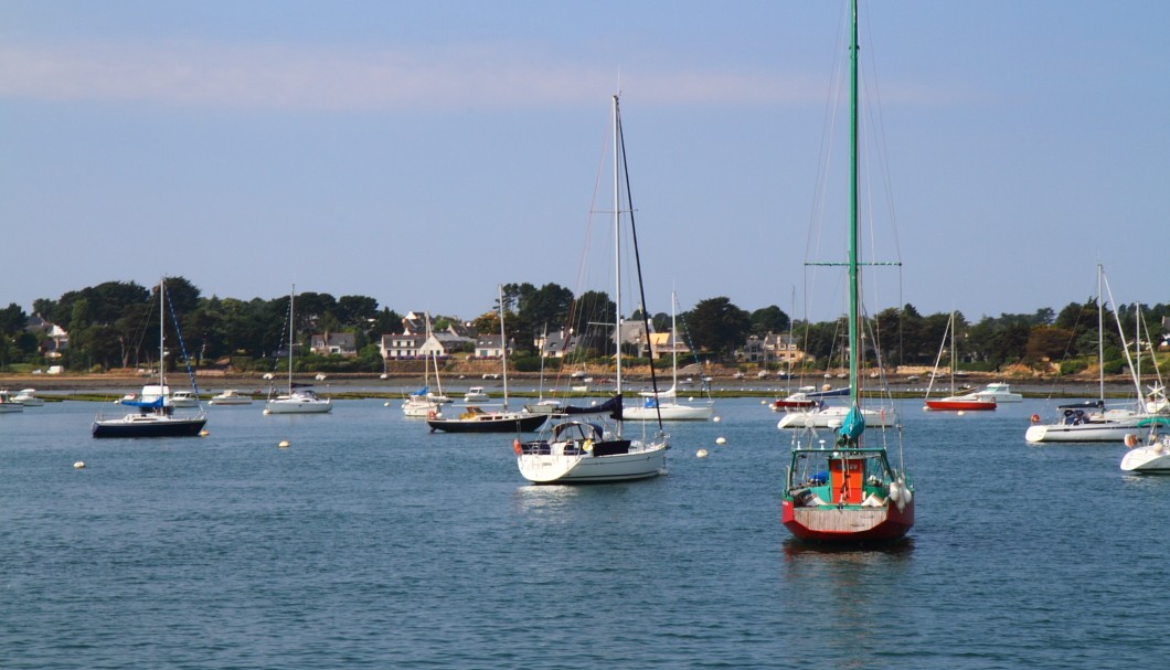 Der Golf von Morbihan: Segelboote