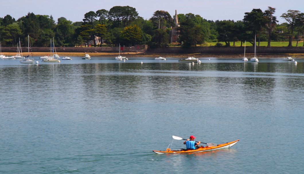 Der Golf von Morbihan: Kajakfahren