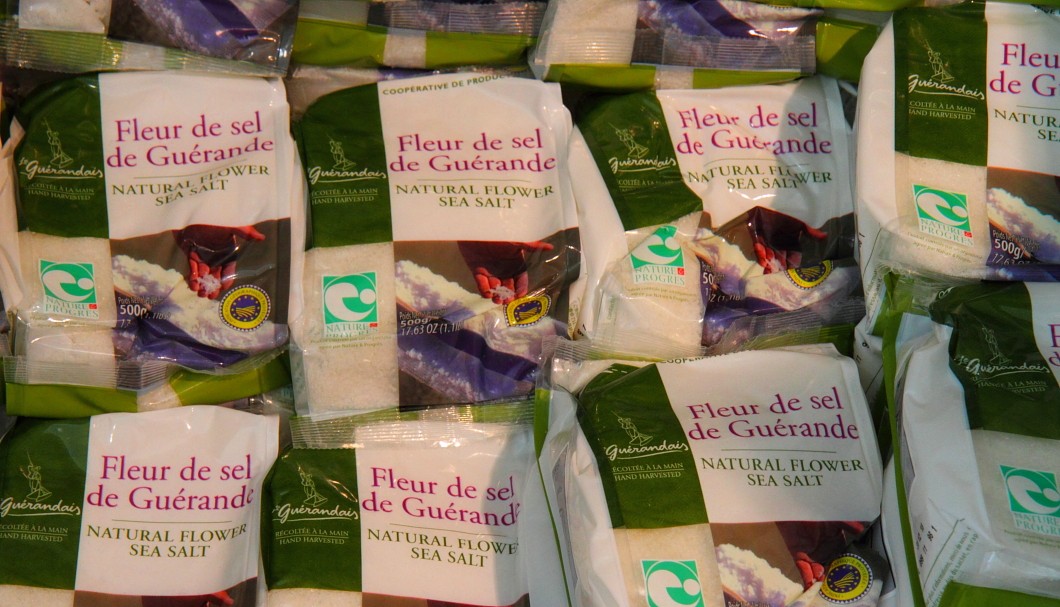 Salzgärten von Guérande: Fleur de Sel