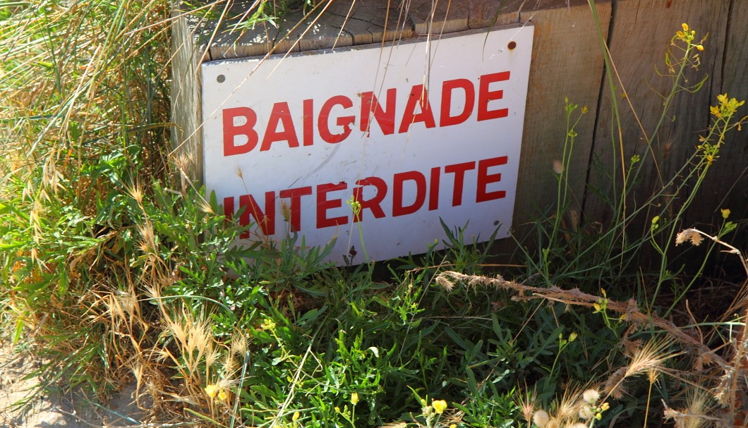 Halbinsel von Quibéron - Côte Sauvage Baden verboten