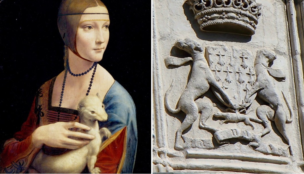 das weiße Hermelin - Leonardo da Vinci und das Wappen der Herzöge der Bretagne
