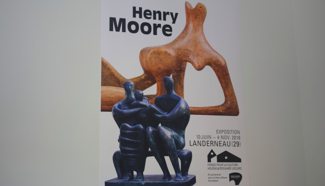 Kunst in der Bretagne 2018 Henry Moore