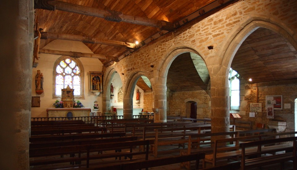 Die Kapelle von Trémalo bei Pont-Aven in der Bretagne