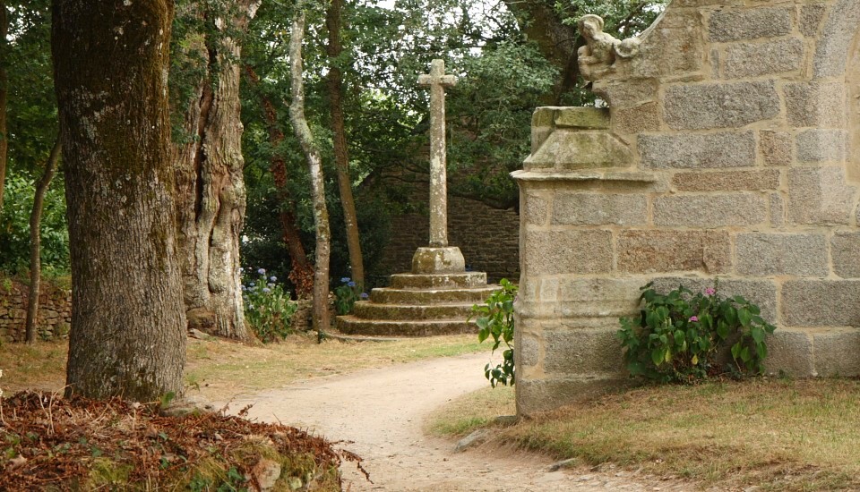 Die Kapelle von Trémalo bei Pont-Aven in der Bretagne