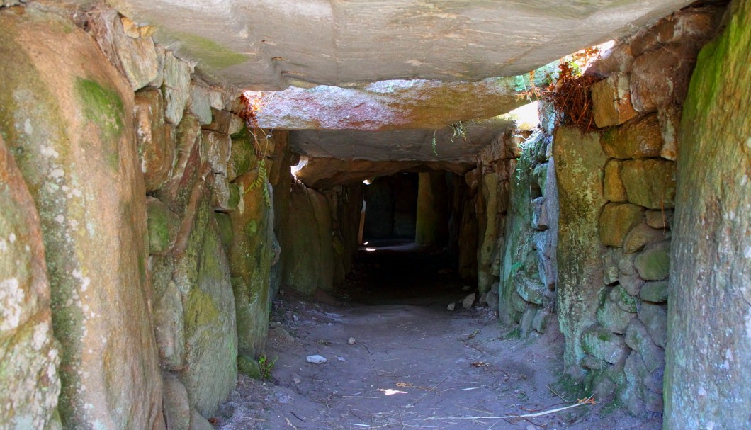 Locmariaquer Dolmen Mané-Rethual - innen