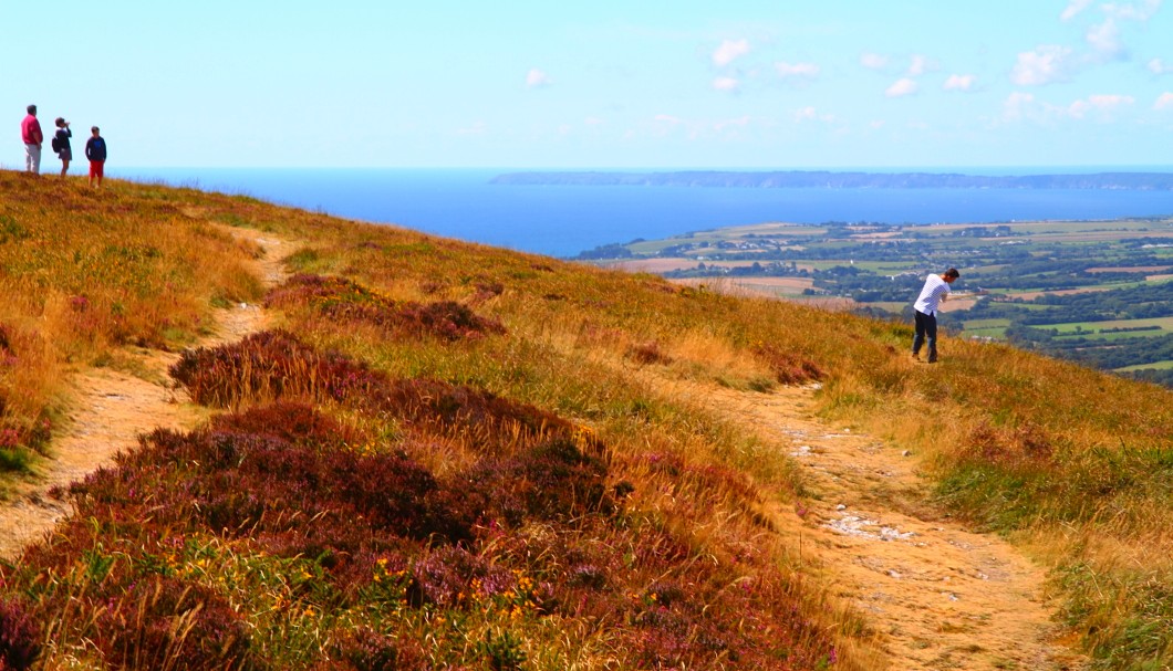 Der Ménez-Hom und die Bucht von Douarnenez