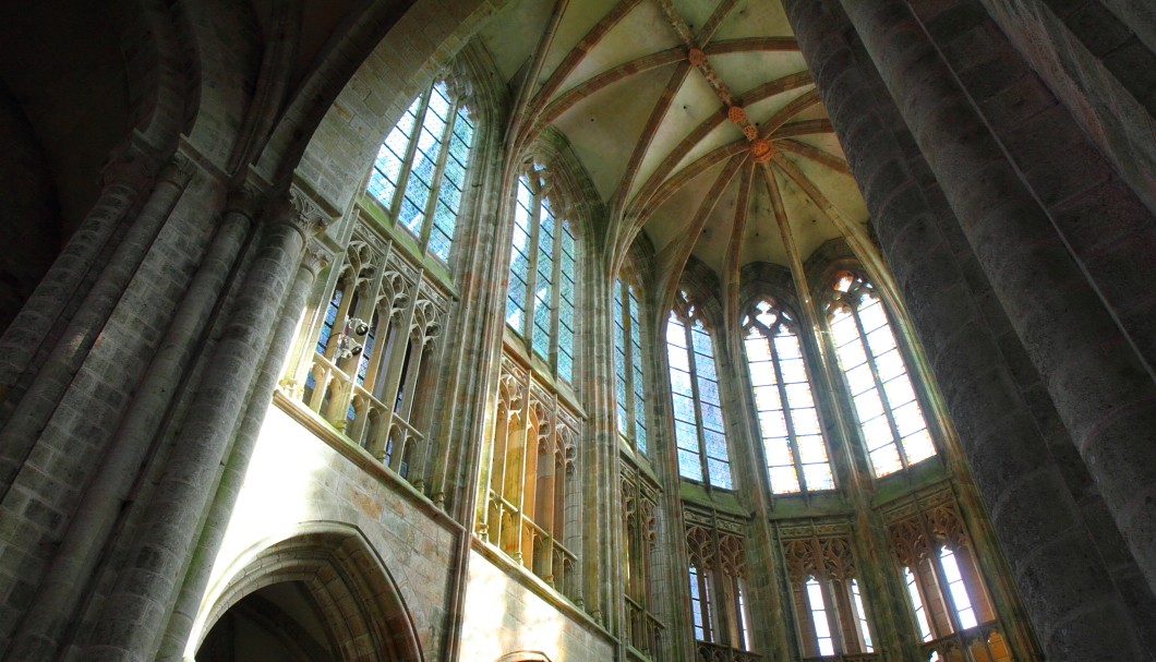 Mont-Saint-Michel Abtei - Abteikirche