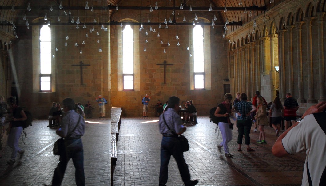Mont-Saint-Michel Abtei - Refektorium