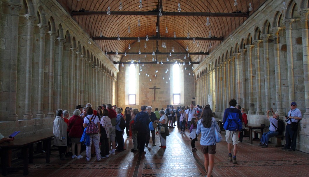 Mont-Saint-Michel Abtei - Refektorium