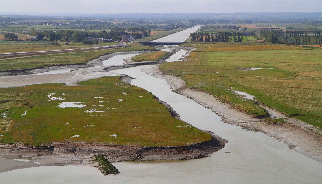 Mont-Saint-Michel - Couesnon mit Schleuse