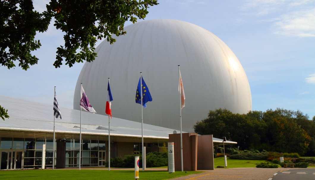 Bretagne-Museen: Museum für Telekommunikation in Pleumeur-Bodou.